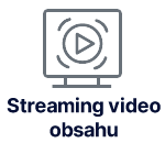 Streaming video content logo